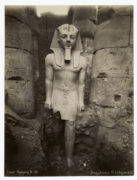 luxor ramses 2 Rare Old Photos of Egypt